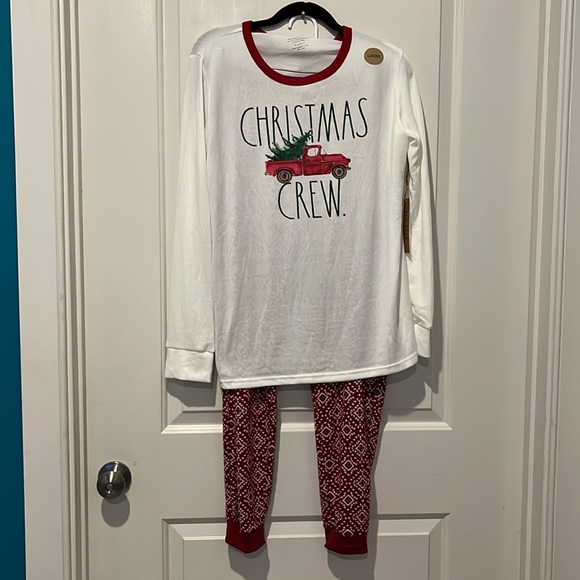 NWT- Rae Dunn Christmas PJ’s- multiple available- this listing is for a L - Picture 1 of 7
